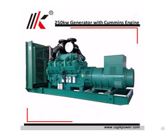 Genuine 250kw Cummins Diesel Genset Price For Sale