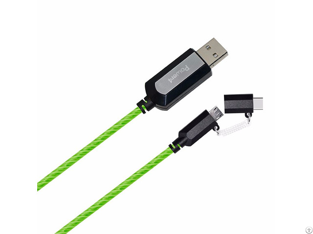 Type C To Micro Usb Flowing Round Cable Ld005