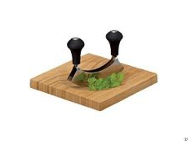 Spice Cutting Board With Corner Double Blade Knife