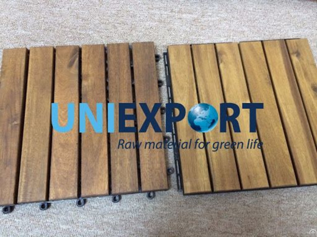 Natural Wood Decking Tile