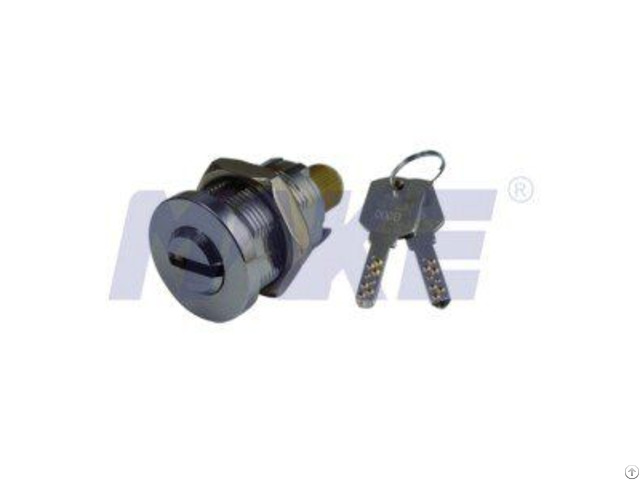 Zinc Alloy Brass Vending Lock Cylinder Spindle Nut With Line Groove