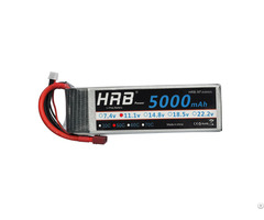 Hrb Akku Bateria 11 1v 5000mah 50c 100c Deans Lipo Battery For Rc Airplane Car