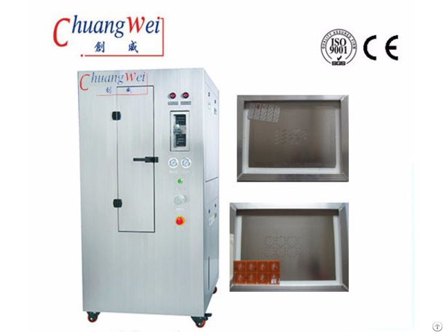 Pneumatic Stencil Cleaner Steel Mesh Washing Machine