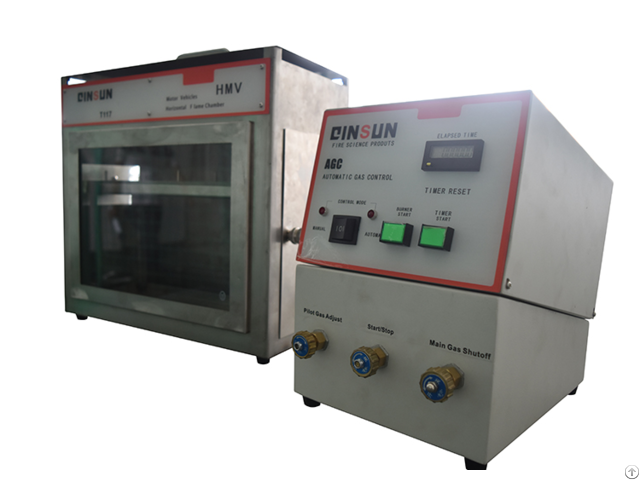 Iso 3795 Horizontal Flammability Tester