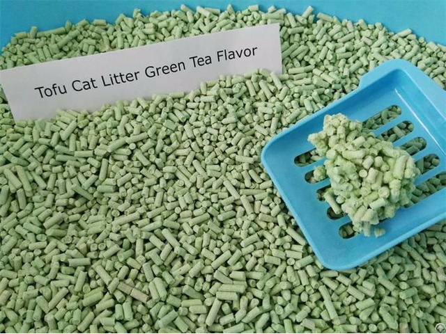 Biodegradable Tofu Cat Sand Green Tea Flavor