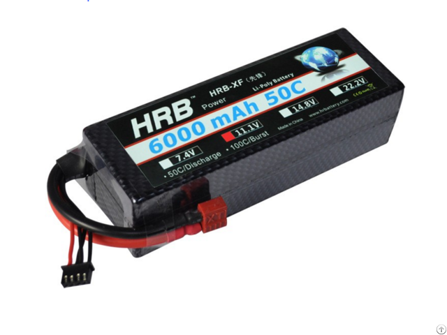 Hrb Lipo Battery 3s 11 1v 6000mah 50c Hard Case For Rc Car Truck Boat Helicopter