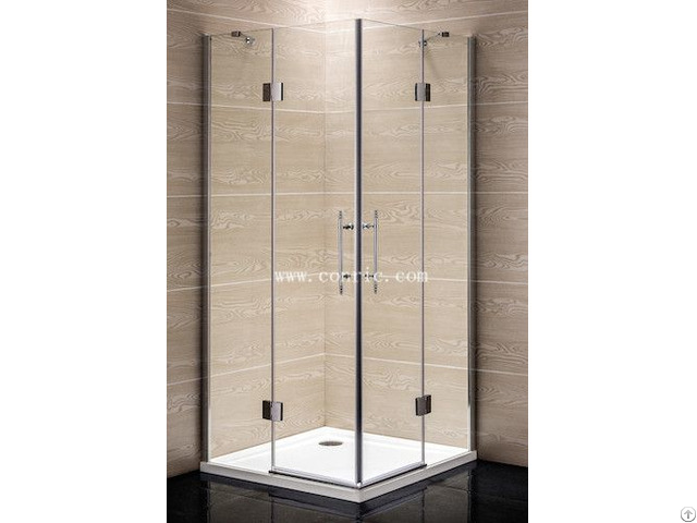 Frameless Chrome Shower Enclosure With Good Quality