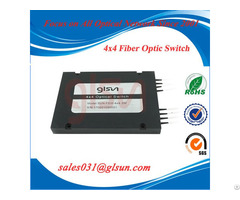 Glsun 4x4 Multi Channel Fiber Optical Switch