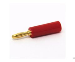 Nickel Plating 4mm Banana Plug For Audio Speaker