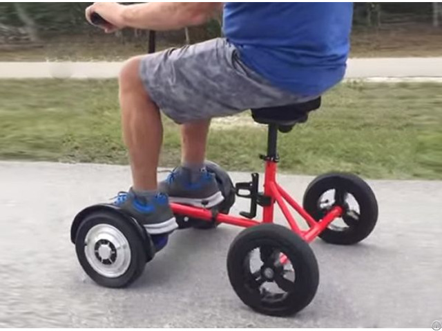 Hoverbike New Transportation Solution Using Hoverboard 6 5 8 10 Inch Hover Bike