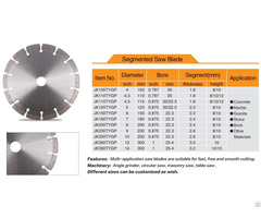 Segment Saw Blade