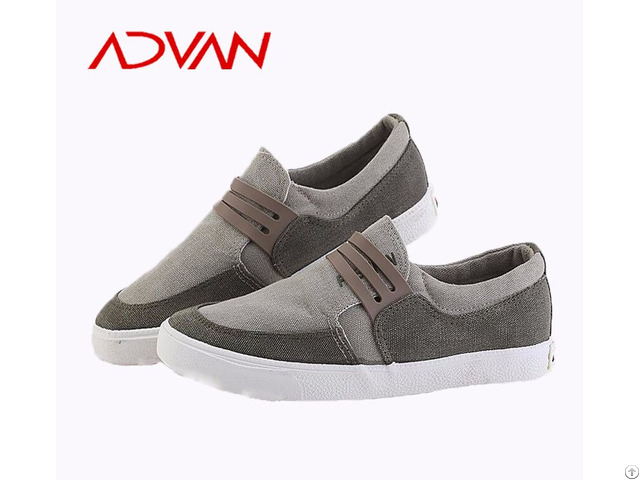 Cheap Washed Denim Fabric Men Casual Canvas Shoes