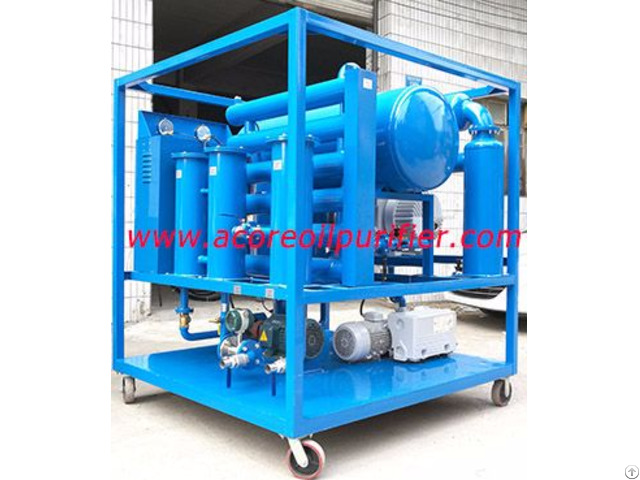 Mobile Transformer Oil Filtration Plant