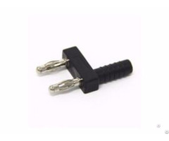 Nickel Plated Double 4mm Banana Plug Connector