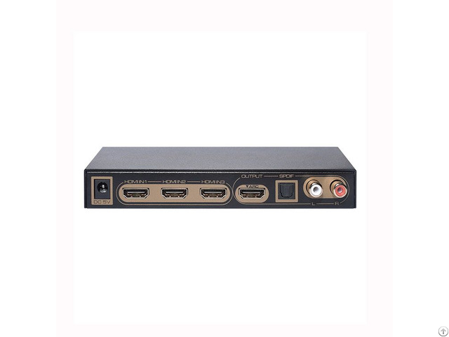 Three Port Hdr Hdmi Switch Audio Extractor