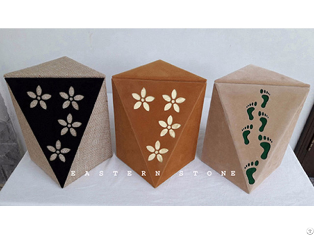 Velvet Urns Ash Jar Funeral Casket