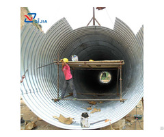 Corrugated Galvanized Steel Structure Pipe Culvert