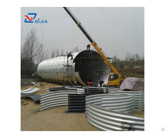 Large Diameter Corrugated Galvanized Steel Pipe For Tunnel Culverts