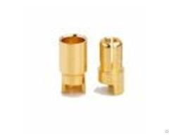 Gold Plated 6 0mm Bullet Connectors