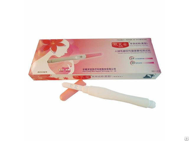 Hcg Early Pregnancy Midstream Test Pen