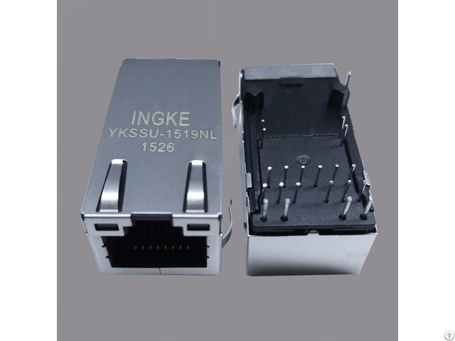 Ykssu 1519nl 2 5g Base T Power Over Ethernet Poe Rj45 Magjack Connectors