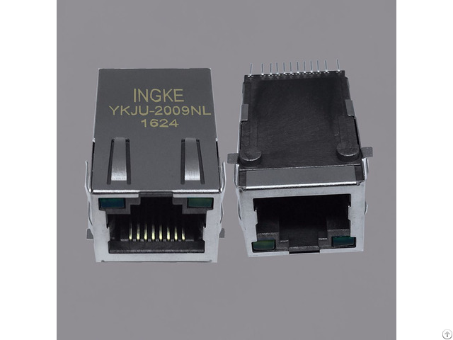 Ingke Ykju 2009nl Cross 7498010210a 10 100 Base T Smt Rj45 Jacks With Integrated Magnetics