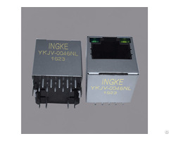 Rj45 Modular Jack Connectors Si 46004 F 10 100 Base T