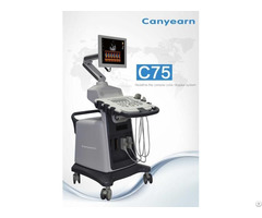 Canyearn C75 Full Digital Trolley Ultrasonic Diagnostic System Color Doppler Ultrasound Scanner