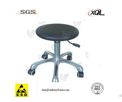 Black Pu Esd Cleanroom Chair