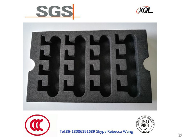 Customized Demension Water Proof Esd Conductive Eva Foam Tray For Turnover