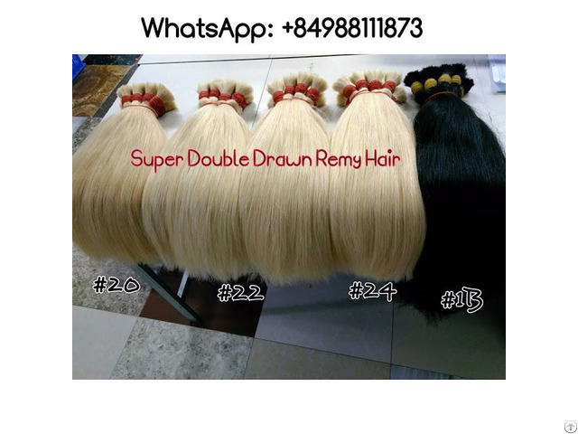 Super Double Drawn Remy Hair Best Wholesale Price