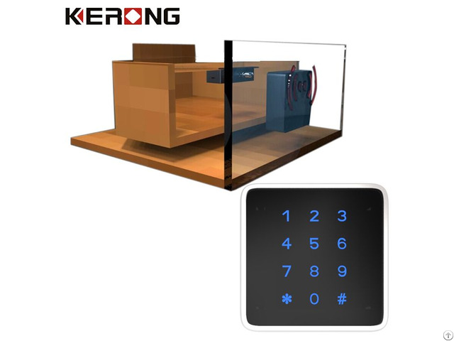Intelligent Rfid Inversible Office Furniture Lock For Metal And Wooden Cabinet