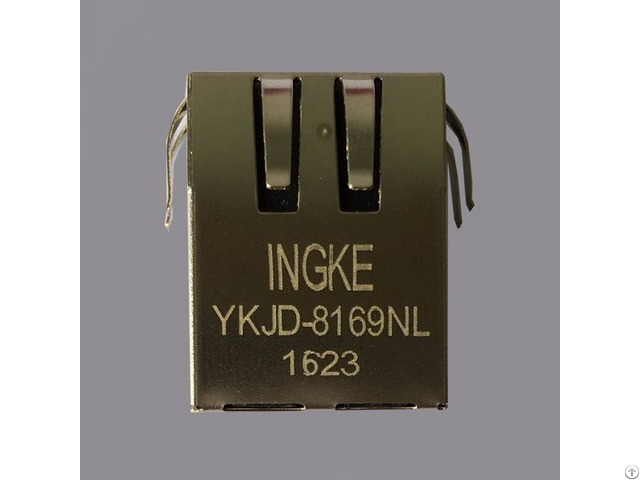 Ingke Ykjd 8169nl Cross B78477p1006a114 10 100 Base T Rj45 Jacks With Magnetics