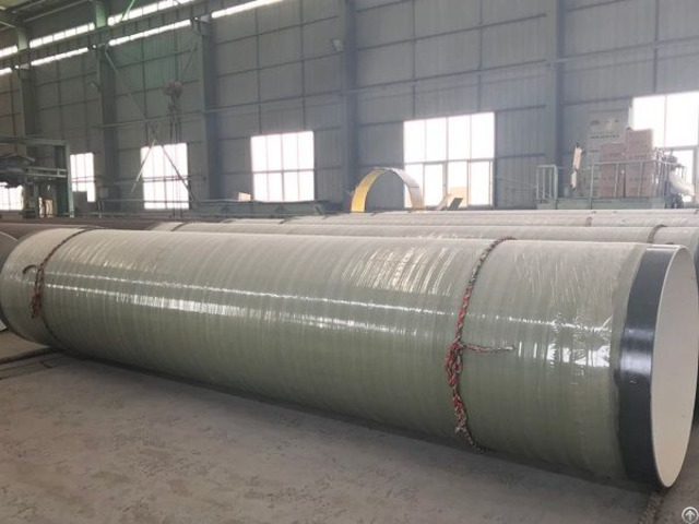 Abrasion Resistant Epoxy Glass Fiber Anti Corrosion Steel Pipe