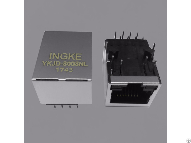 Ingke Ykjd 8008nl 100 Percent Cross 7499010211a Rj45 Jacks With Integrated Magnetics