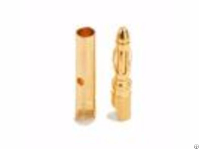 Amass 2 0mm Male Gold Plated Banana Plug Led Connector