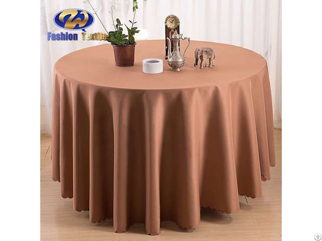 Brown Round Cloth Table Covers Online