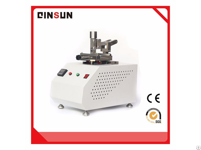 Leather Friction Color Fastness Tester