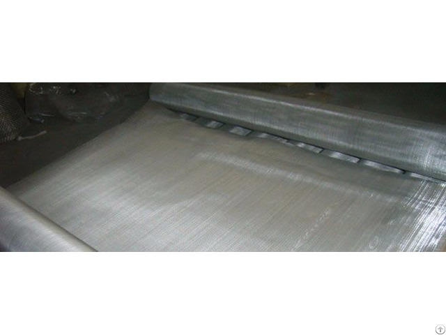 Stainless Steel Square Wire Mesh Twill Woven