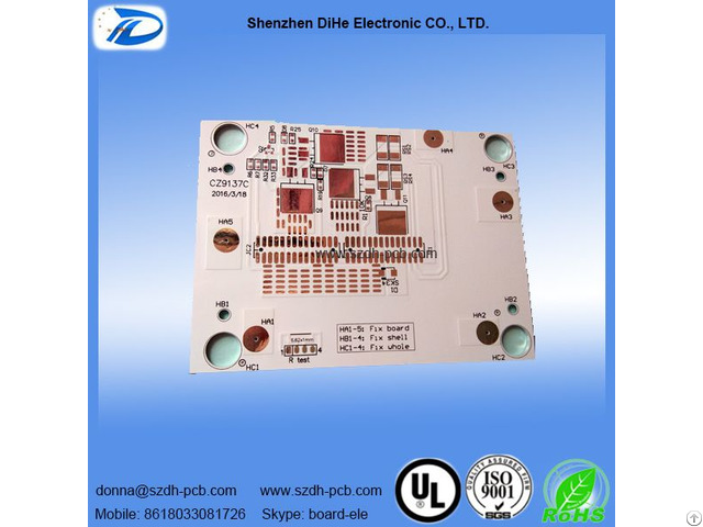 Aluminum Base Pcb With Countersunk Holes