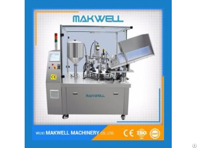 Tube Filling And Sealing Machine For Cosmetics