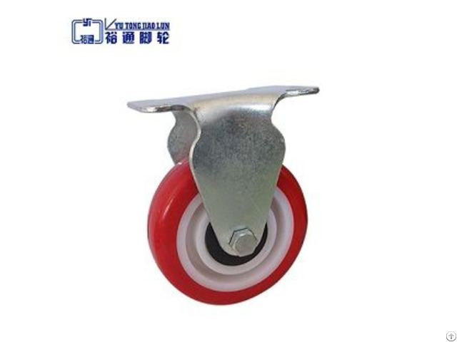 Red Tpu Light Duty Castor