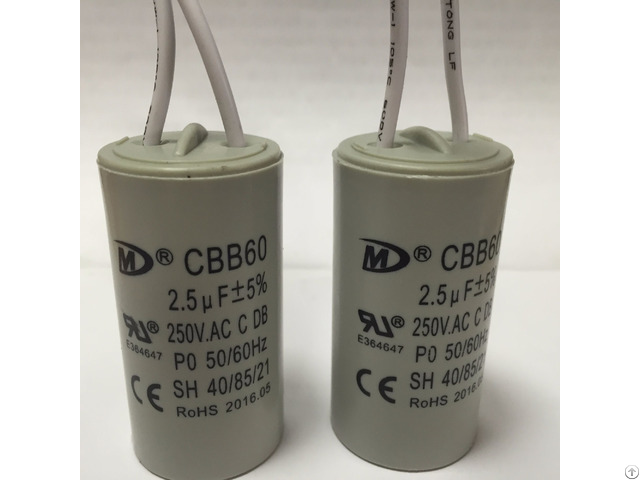 Cbb60 Motor Run Capacitor With Ce Ul