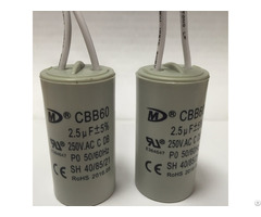 Cbb60 Motor Run Capacitor With Ce Ul