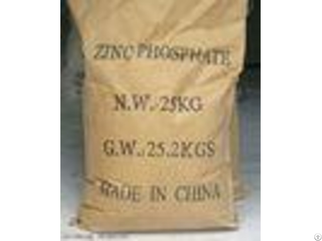 Super Fine Zinc Phosphate White Powder Harmless Anti Corrosive Pigments