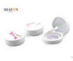 Flower Painting Women Air Cushion Compact White Abs With Mirror Standard Package