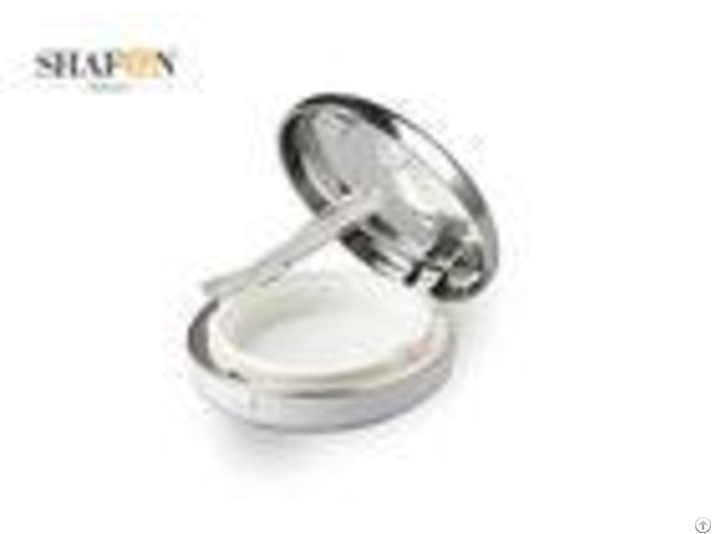 Silver Makeup Empty Air Cushion Abs Pp Material Logo Printing Simple Design