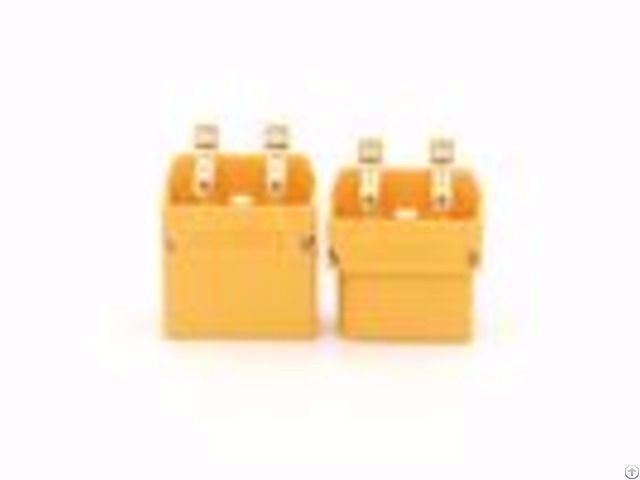 Amass Gold Plated 2pin Xt60pt Lithium Battery Connector From China