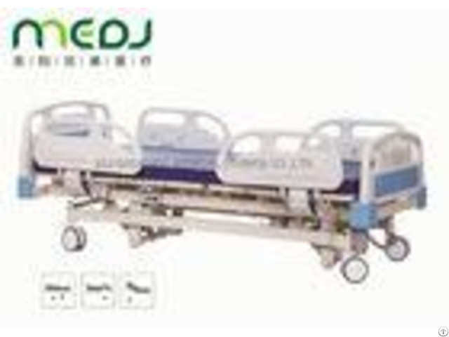 Adjustable Electric Hospital Bed Mjsd04 01 Abs Steel Frame With 3 Functions