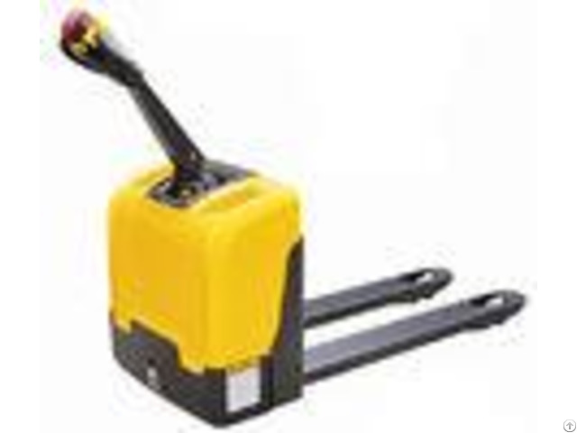 Mini Type Electric Pallet Truck With Smallest Turning Radius High Efficiency